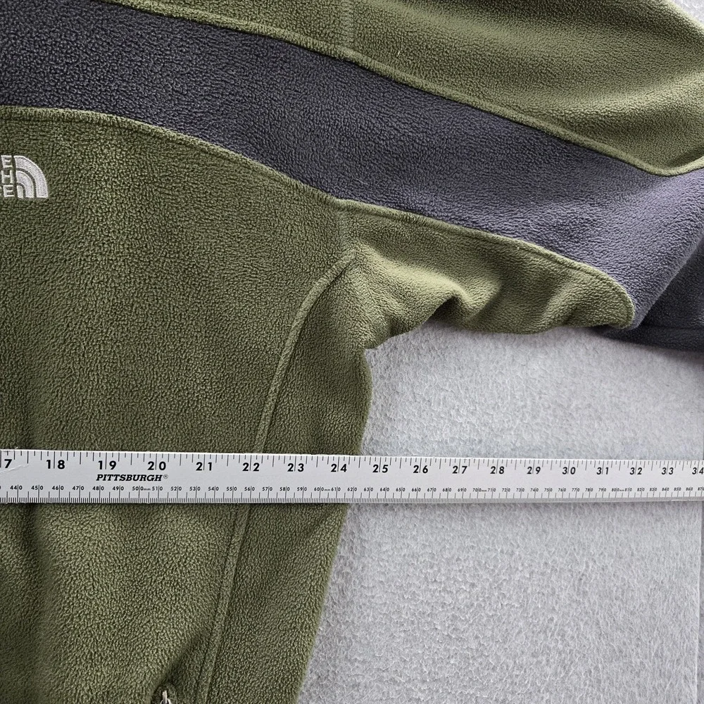 The North Face Men Jacket XXL Green Nylon Polyester TKA 200 Fleece‎ Activewear